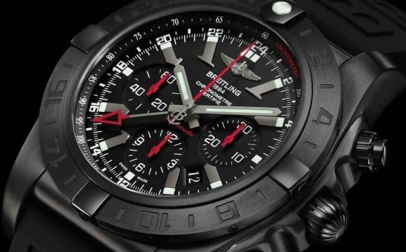 Breitling Navitimer Cosmonaute Blacksteel Watch