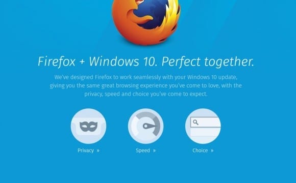 Νέα έκδοση του Firefox ειδικά για τα Windows 10