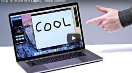 Θα θέλατε πολύ να έχετε οθόνη αφής στο laptop σας; Τώρα μπορείτε!